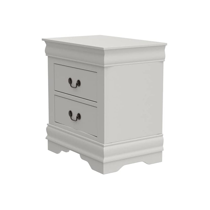 SimpleSide French Style Bedside Table