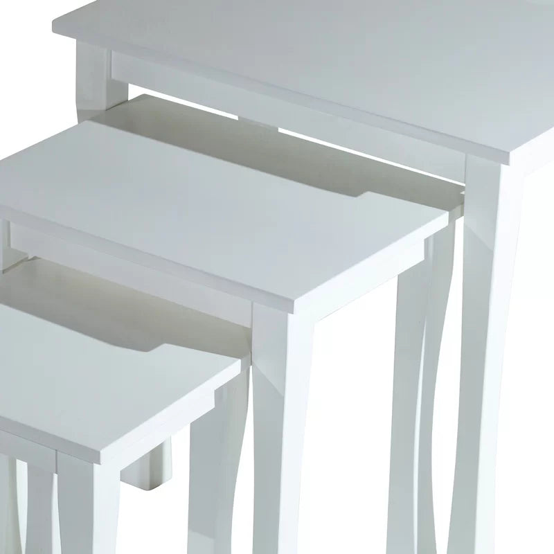 Modern 3-Piece Stylish and Space-Saving Nesting Table