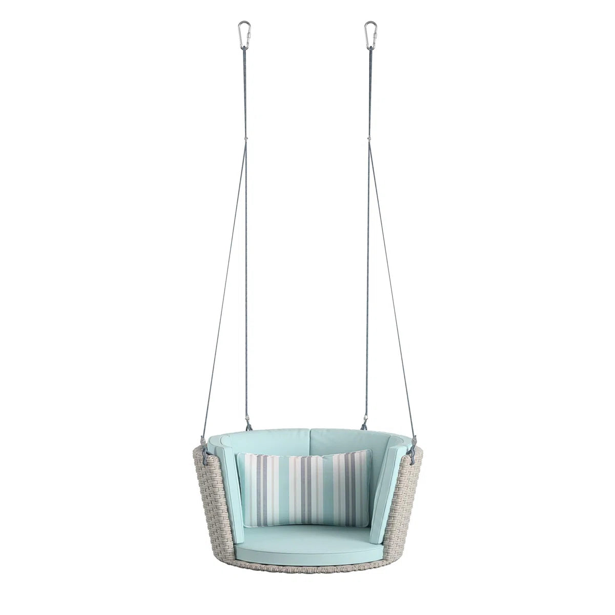 Furnishiaa Solid Sheesham Wood Hanging Swing Chair