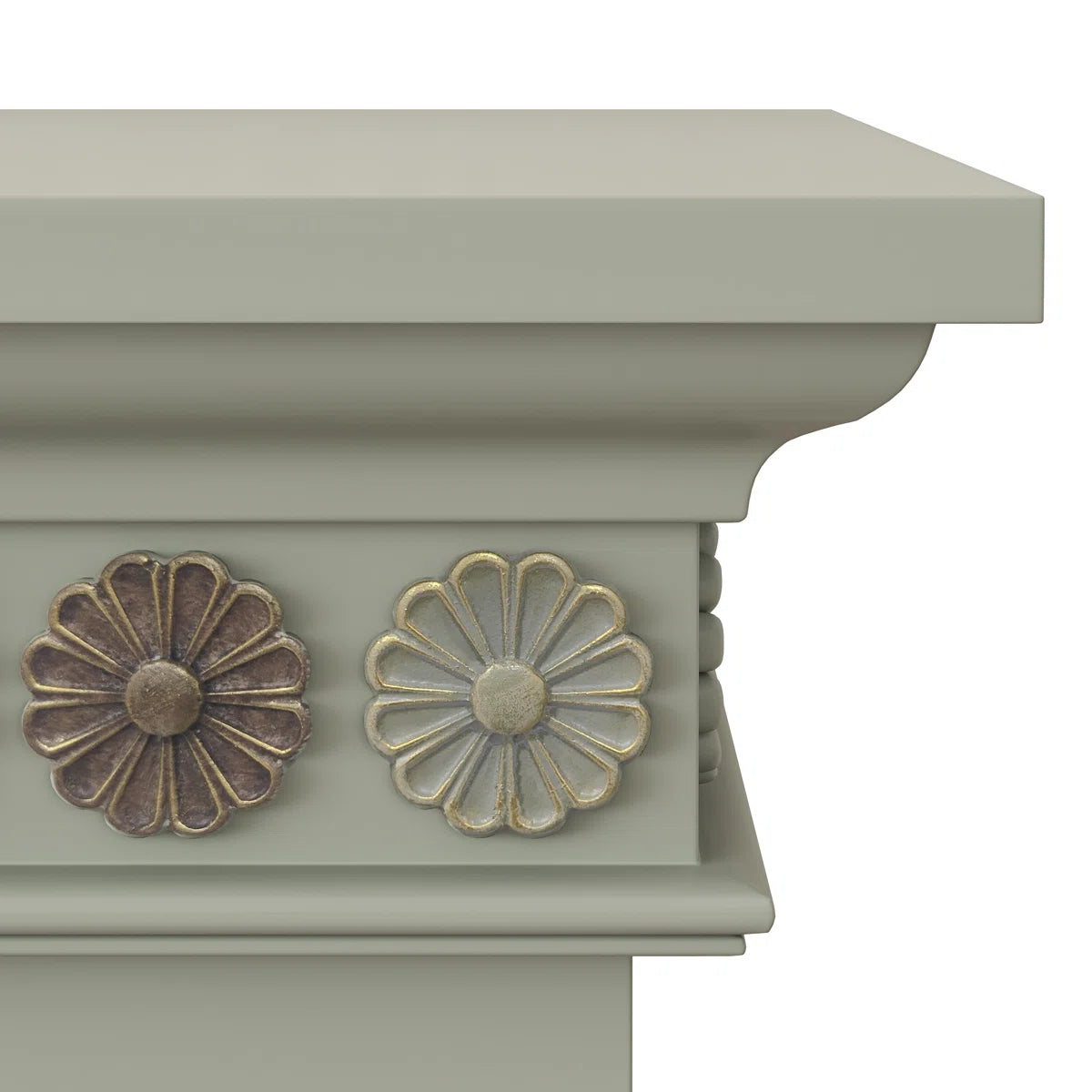 Furnishiaa Electric Fireplace – Solid Sheesham Wood Mantel Design