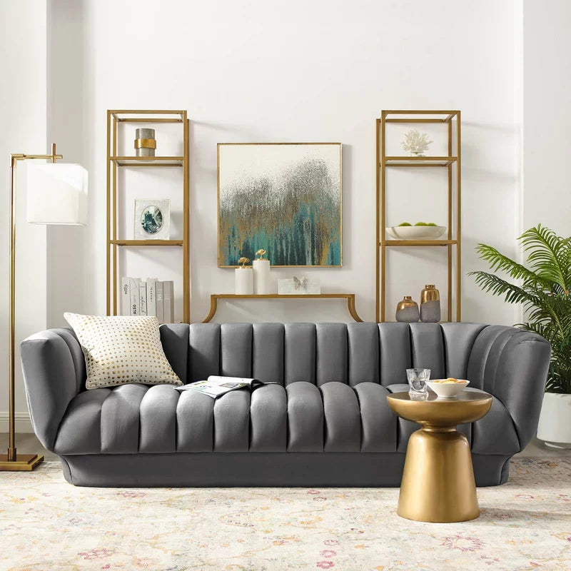 Luxorious Upholstered Sofa For Living Room