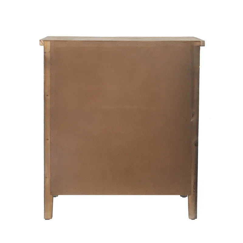 3 Drawer Rustic Accent Chest -  - 