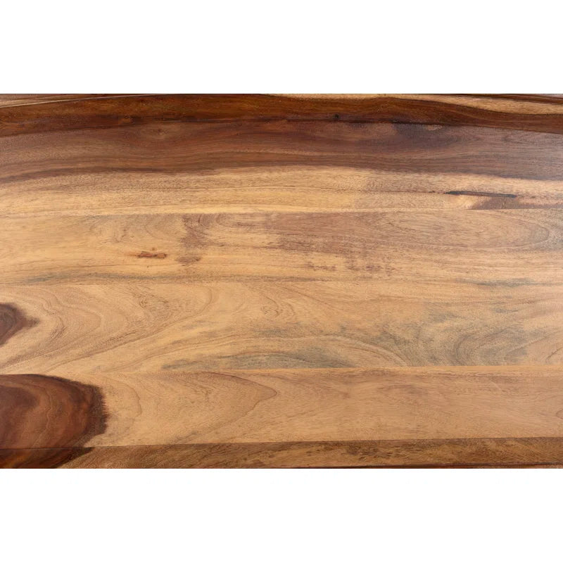 Furnishiaa Solid Sheesham Wood Maharaja Wooden Bed