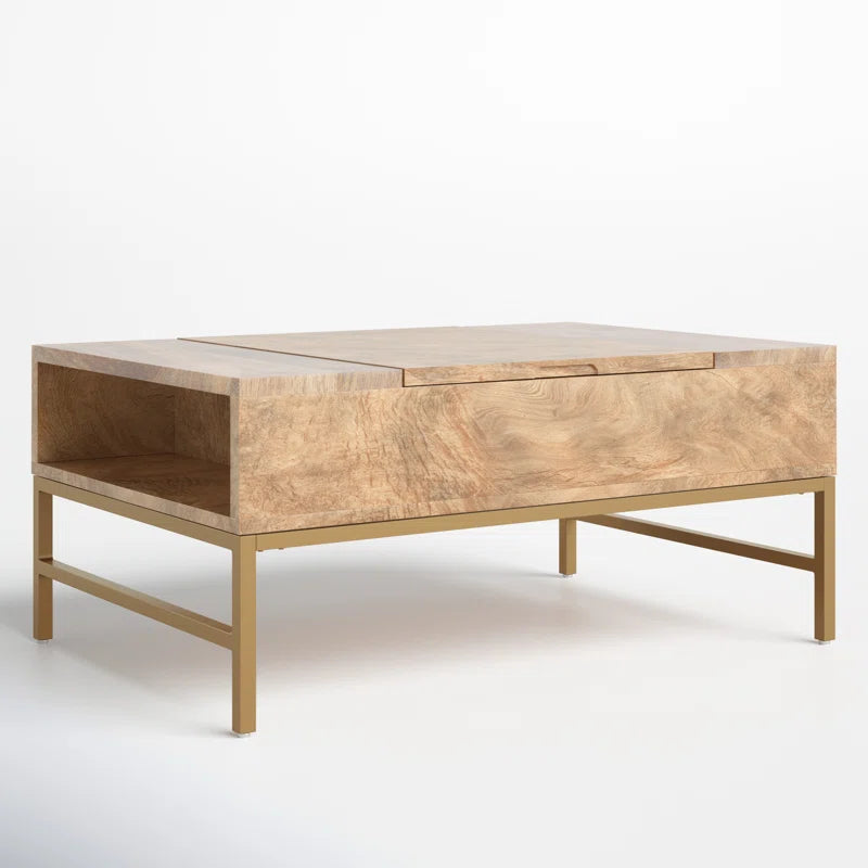 Simplistic Solid Wood Coffee Table