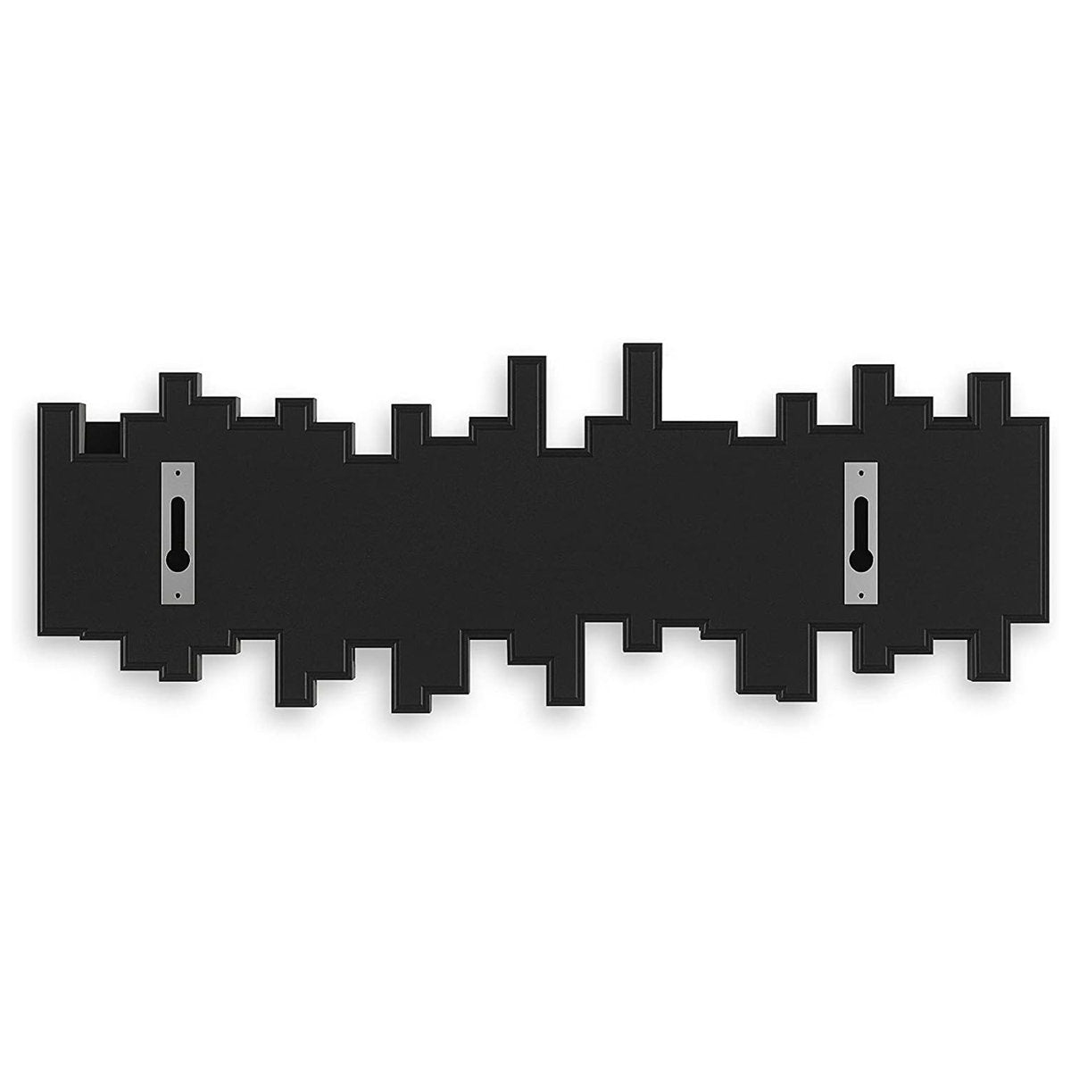 Furnishiaa Modern Wall-Mounted Coat Rack with Foldable Hooks (5 Hooks)