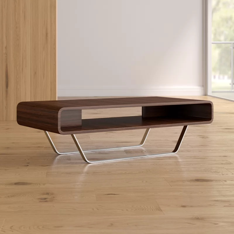 Solid Centre Wooden Coffee Table Made For Living Room