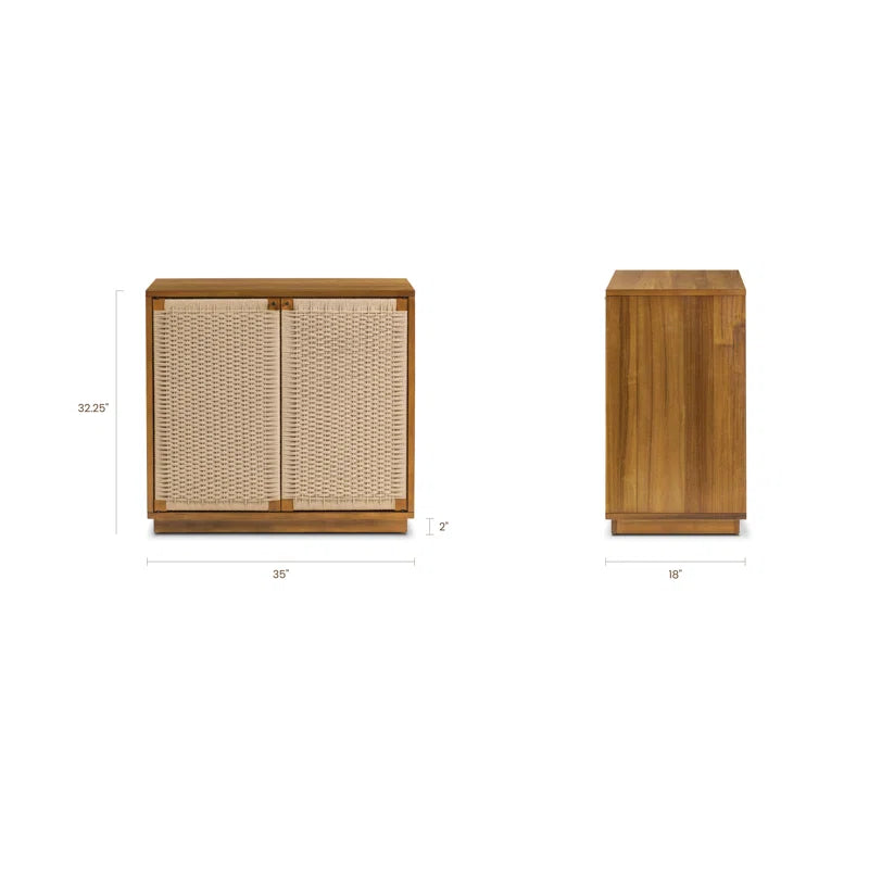 Furnishiaa Premium Sheesham Wood Sideboard