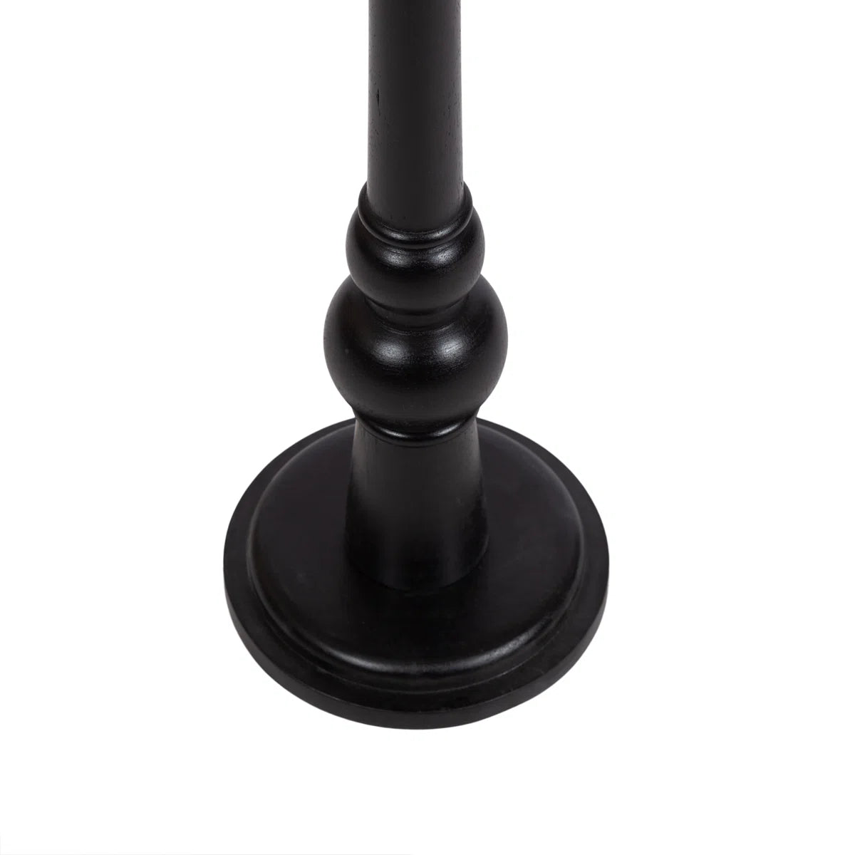 Furnishiaa Round Pedestal End Table – Solid Sheesham Wood