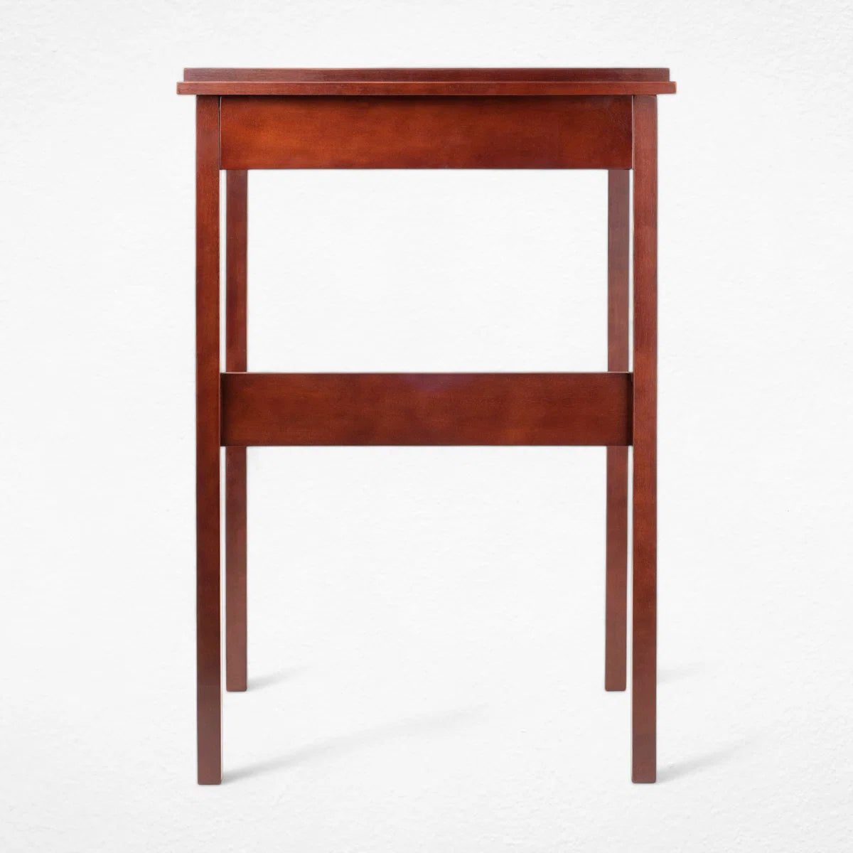 Furnishiaa Solid Sheesham Wood High Standing Desk