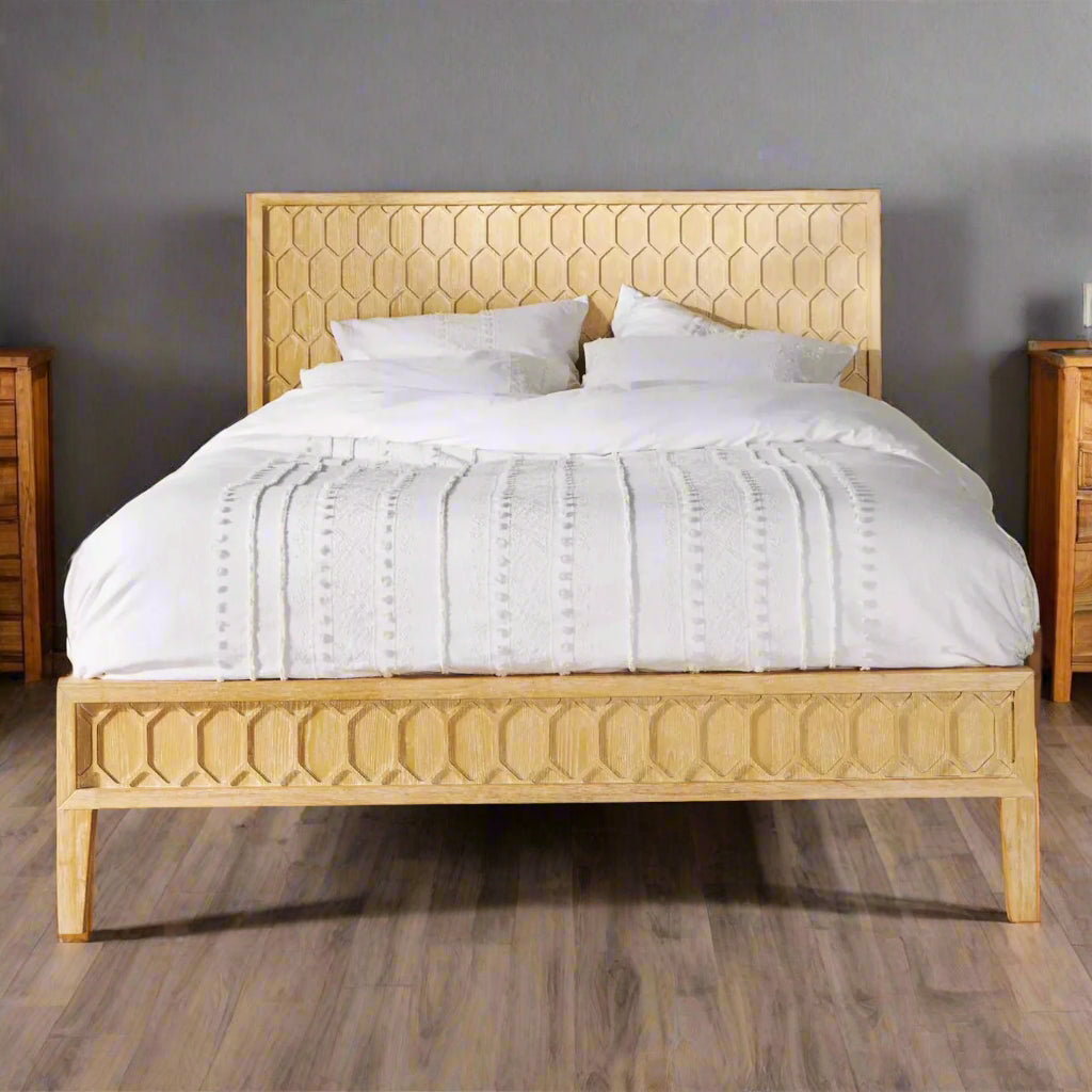 Stylish Solid Wood Beds with Comfortable Design