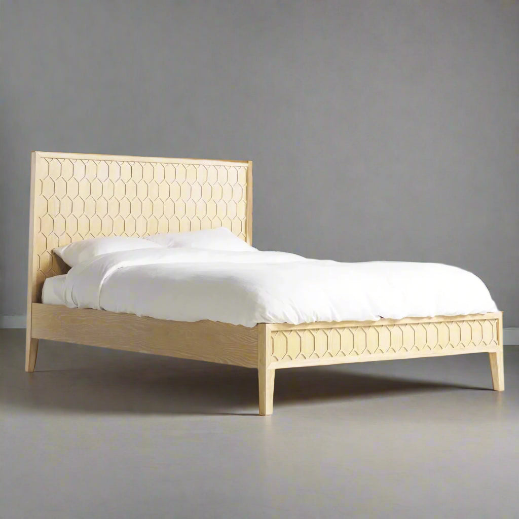 Stylish Solid Wood Beds with Comfortable Design