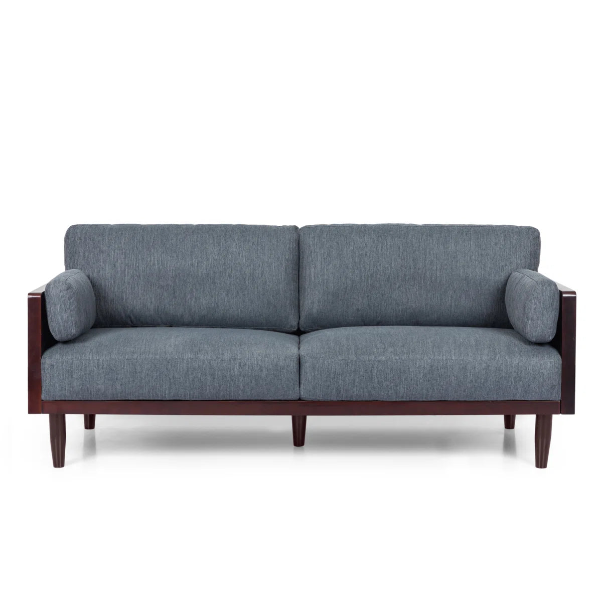 Furnishiaa 3-Seater Mid-Century Modern Upholstered Sofa