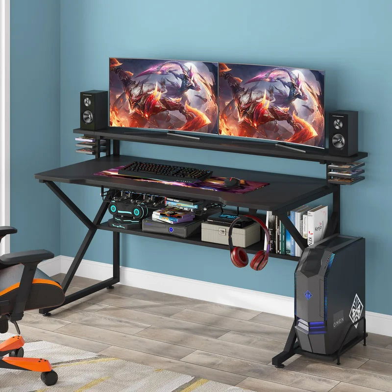 Absolute Wooden Black Gaming Table - Furnishiaa -  - 