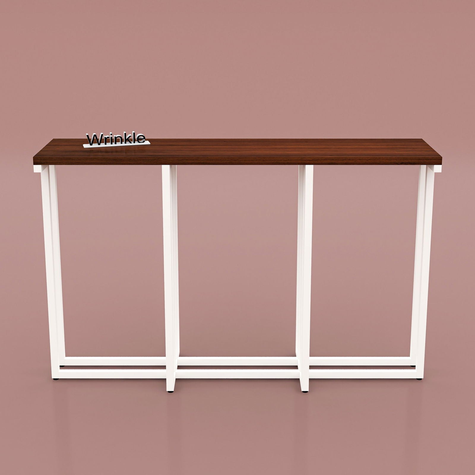 Adorable Console table in Metal With Sheesham Wood top - Furnishiaa -  - 