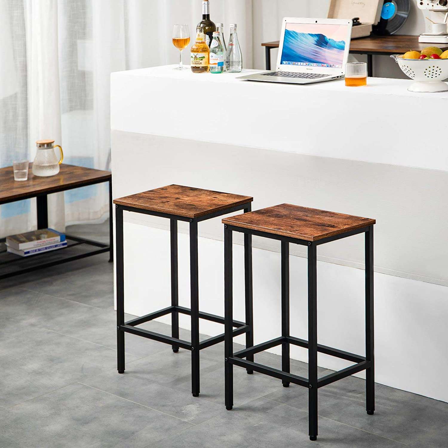 Bar Stool set of two for home restaurants - Furnishiaa -  - 