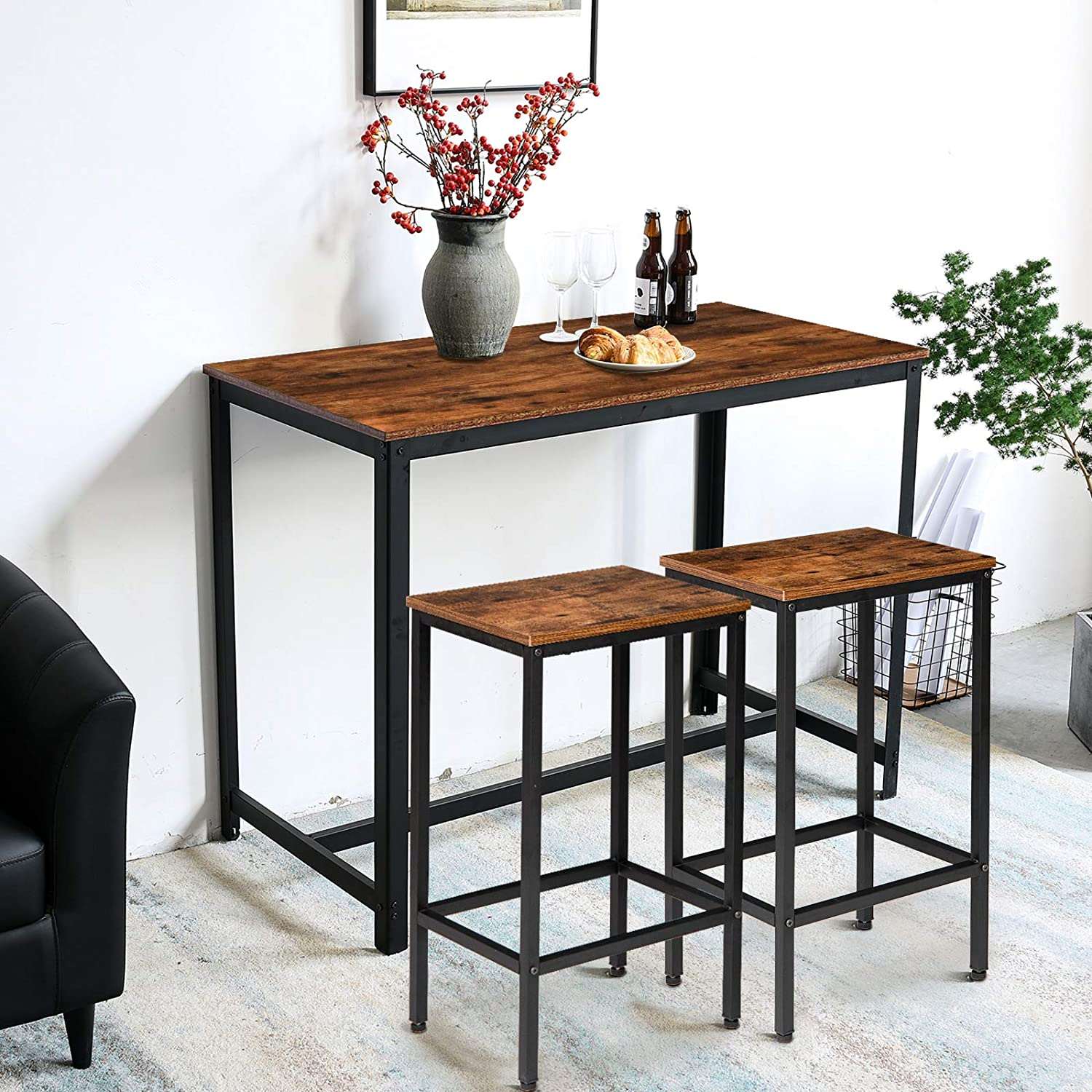 Bar Stool set of two for home restaurants - Furnishiaa -  - 
