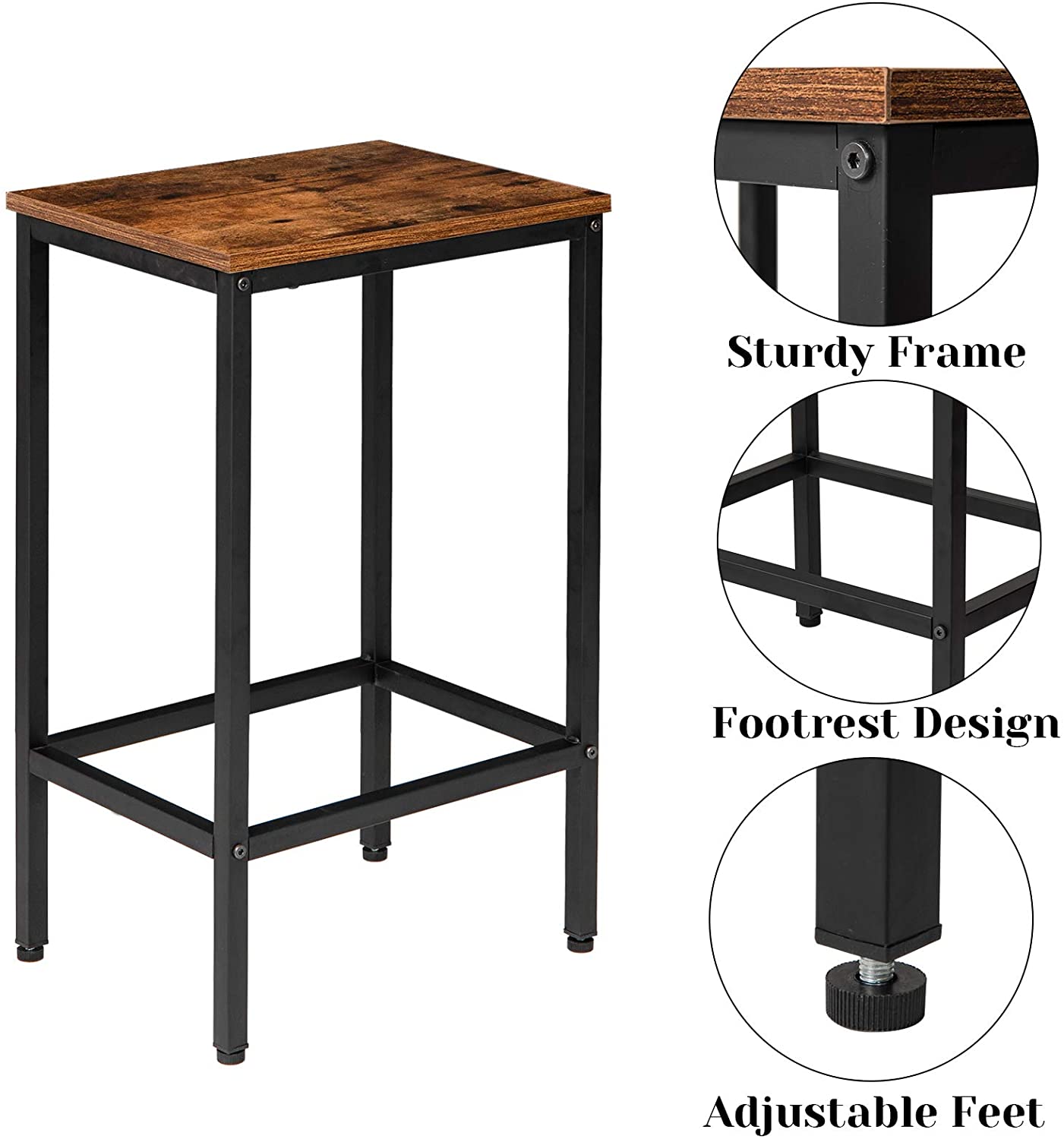 Bar Stool set of two for home restaurants - Furnishiaa -  - 