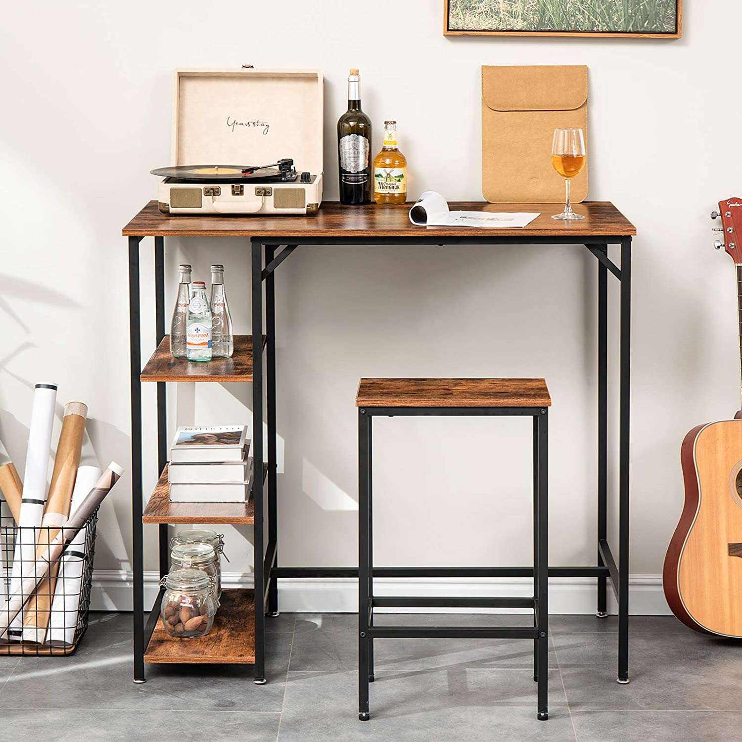 Bar Stool set of two for home restaurants - Furnishiaa -  - 