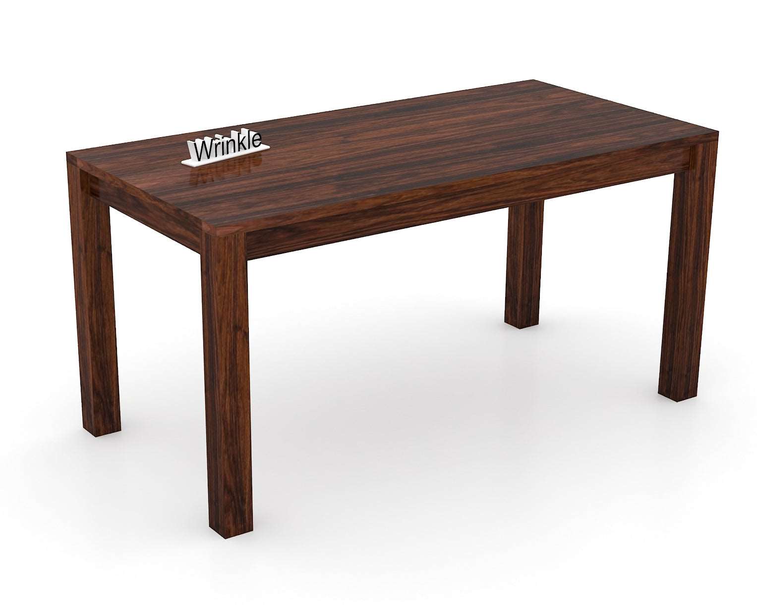 Better 6 Seater Sheesham Wood Dining Set for Home Walnut - Furnishiaa -  - 