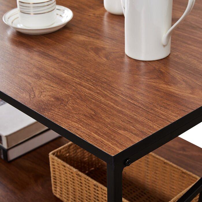 Black Wooden Centre Coffee Table For Home - Furnishiaa -  - 