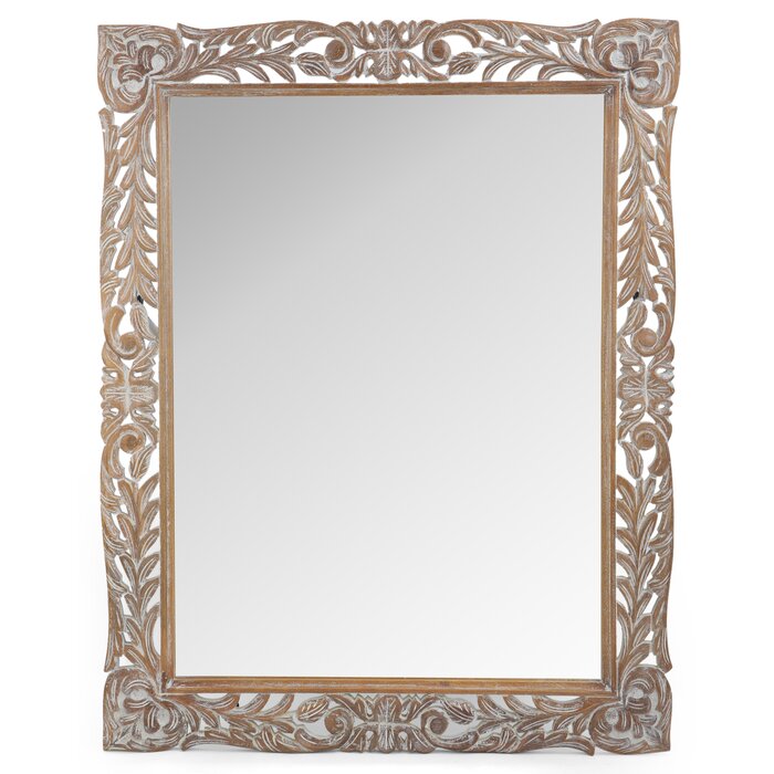 Bold Solid Wood Mirror Frame for Room Decorations Bedroom & Home - Furnishiaa -  - 