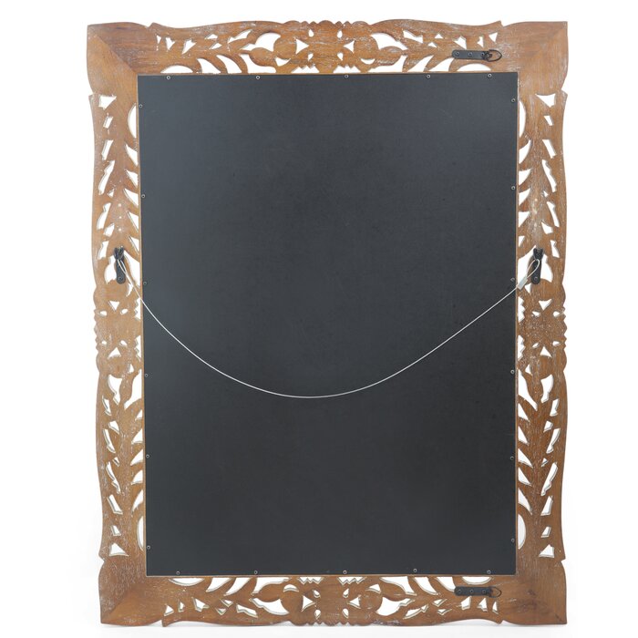 Bold Solid Wood Mirror Frame for Room Decorations Bedroom & Home - Furnishiaa -  - 