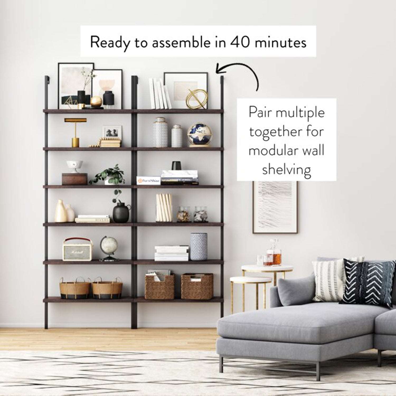 Book Shelf High Rich 1 And Storage Rack For Home Furniture - Furnishiaa -  - 