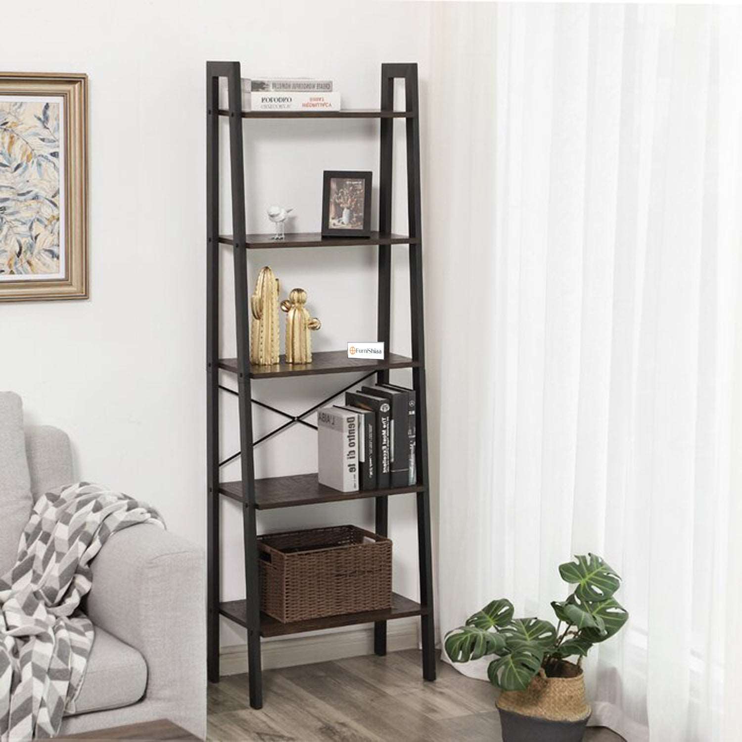 Book Shelf High Tech 1 and Storage Rack for home furniture - Furnishiaa -  - 