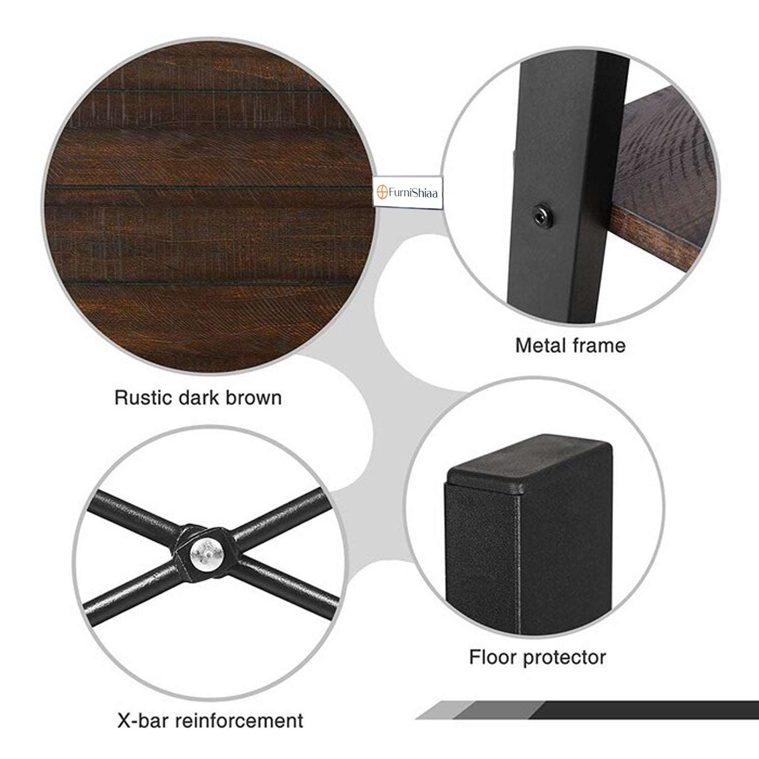 Book Shelf High Tech 1 and Storage Rack for home furniture - Furnishiaa -  - 