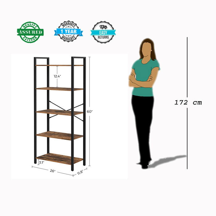 Book Shelf Solid 1 And Storage Rack For Home Furniture - Furnishiaa -  - 