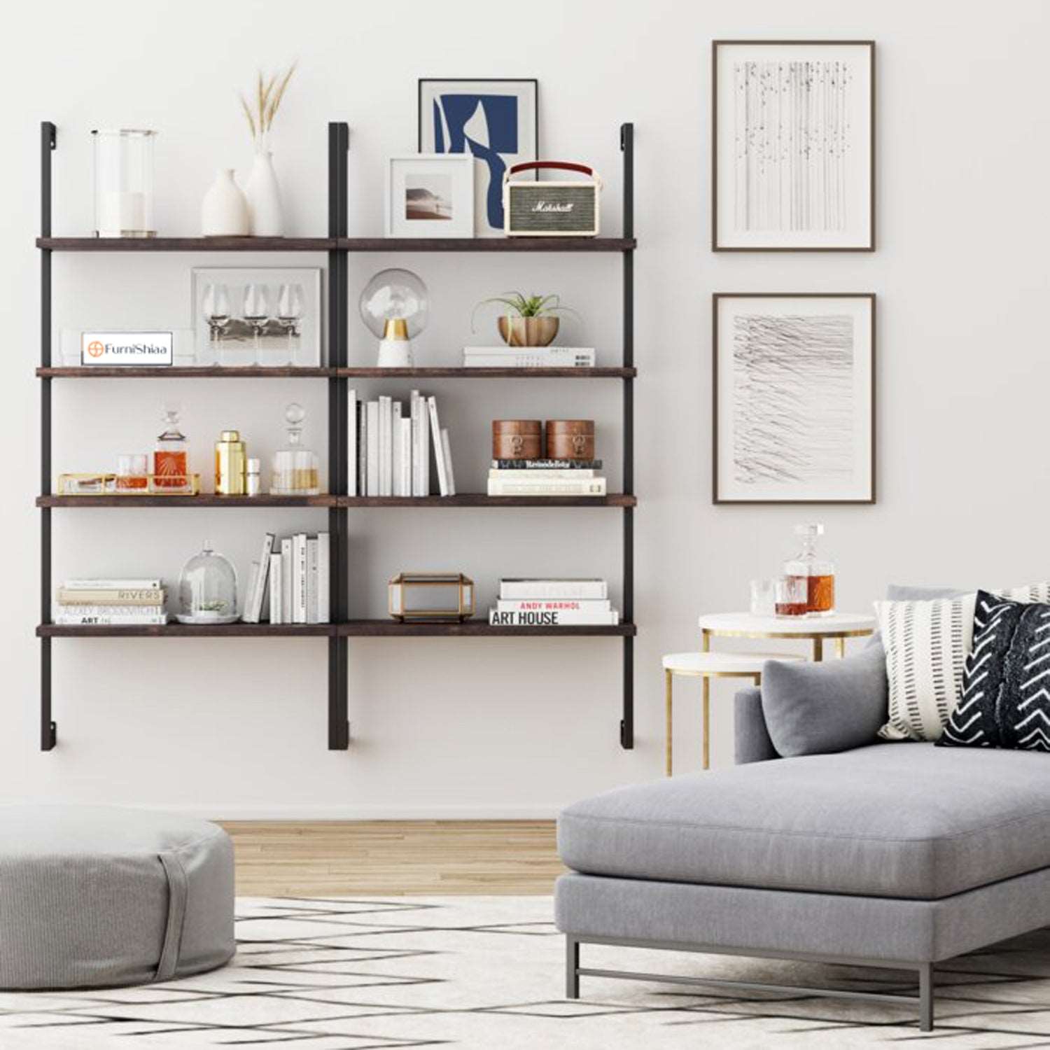 Book Shelf and Storage Rack for home furniture - Furnishiaa -  - 