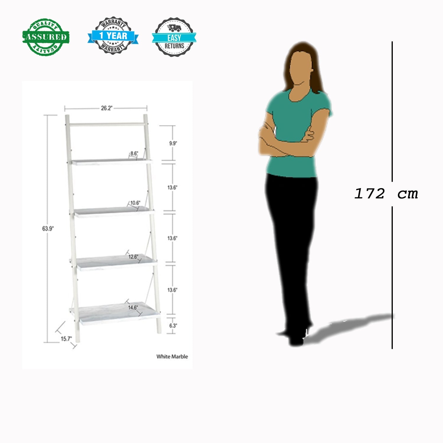 Book Shelf and Storage Rack for home furniture - Furnishiaa -  - 