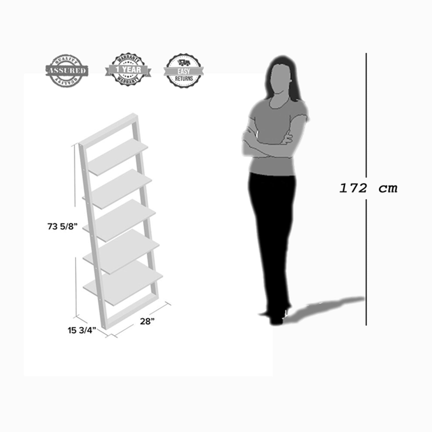 Book Shelf and Storage Rack for home furniture - Furnishiaa -  - 