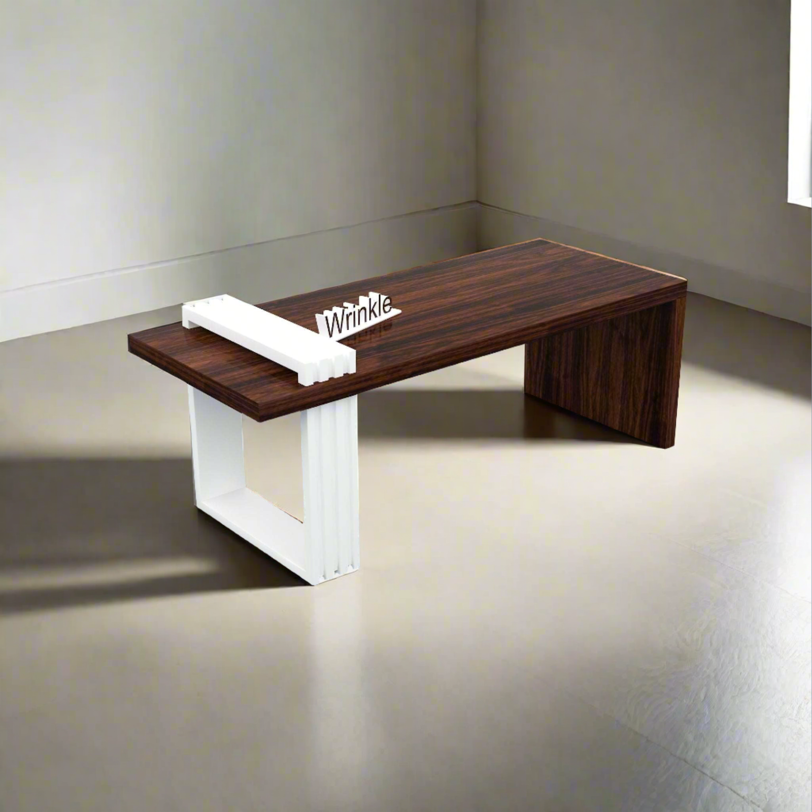 Brown Wooden Coffee Table For Living Room - Furnishiaa -  - 