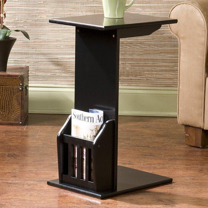 C Shape New Stylish Solid Sheesham Wooden Side Table - Furnishiaa -  - 