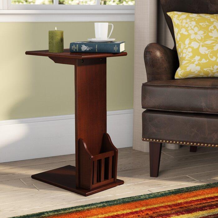 C shape Night Stand End Beside Table for living and home - Furnishiaa -  - 