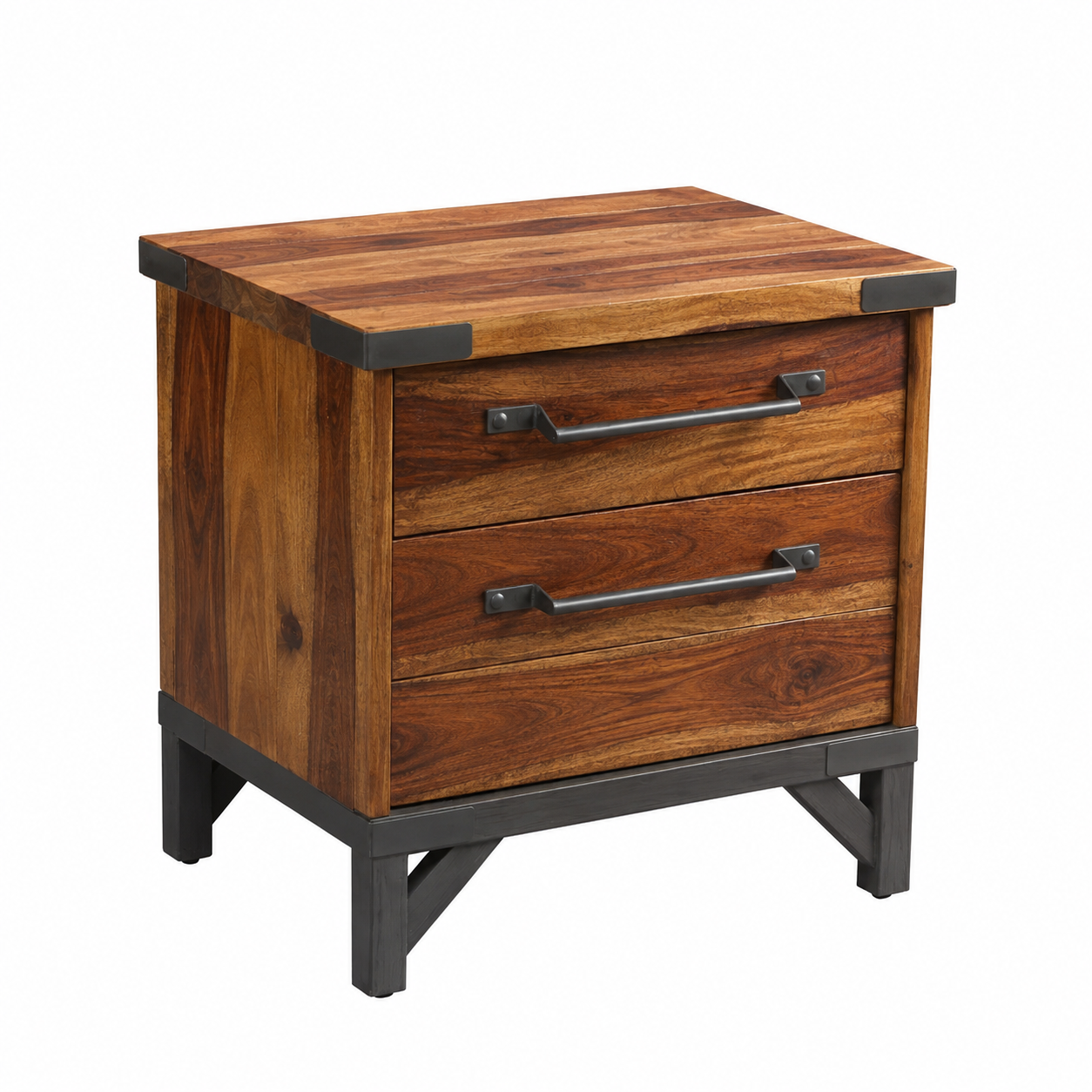 NightCraft Treasure Box Bedside Table