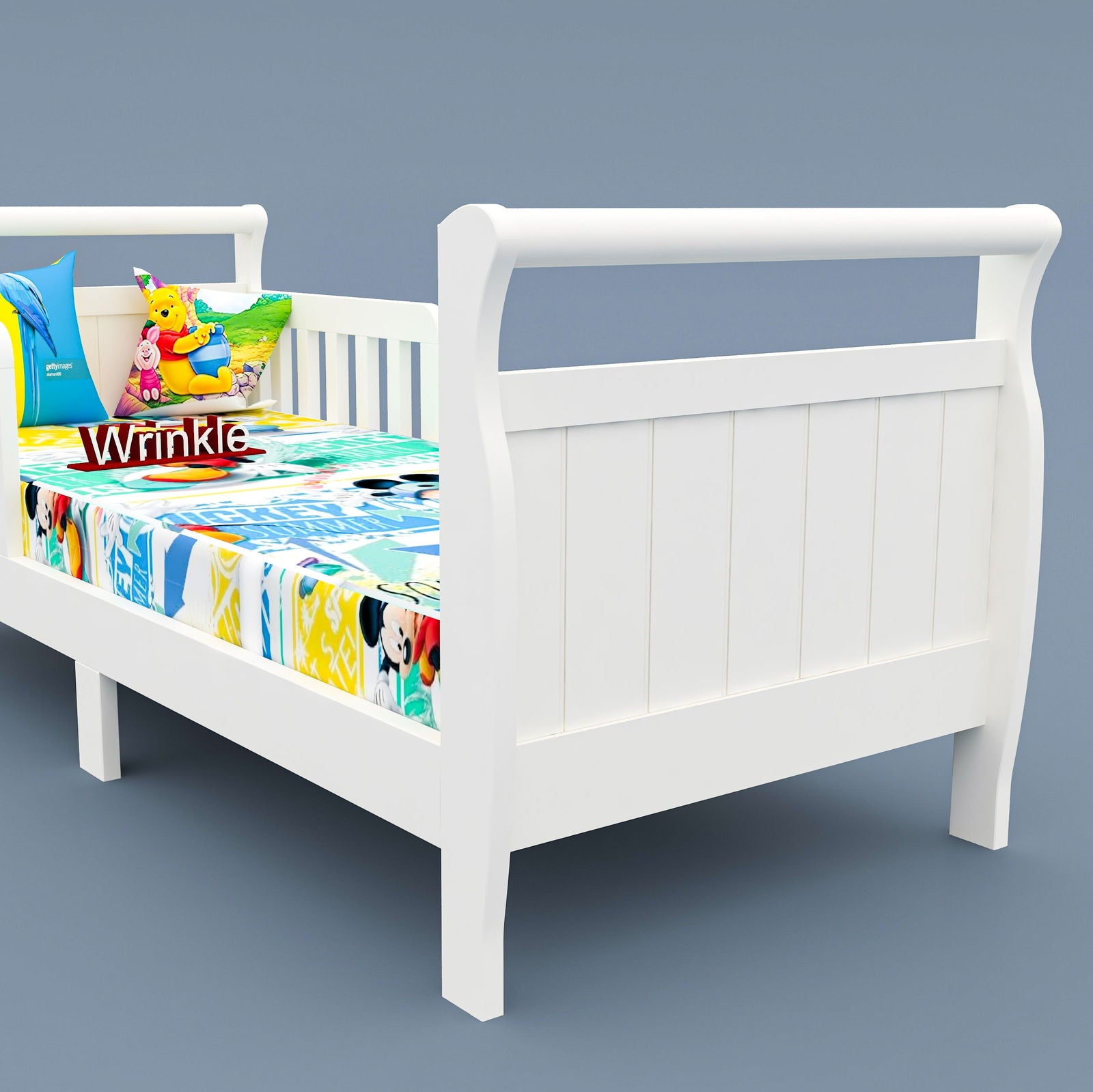 Classic Look Wooden Bed For Kids Room - Furnishiaa -  - 