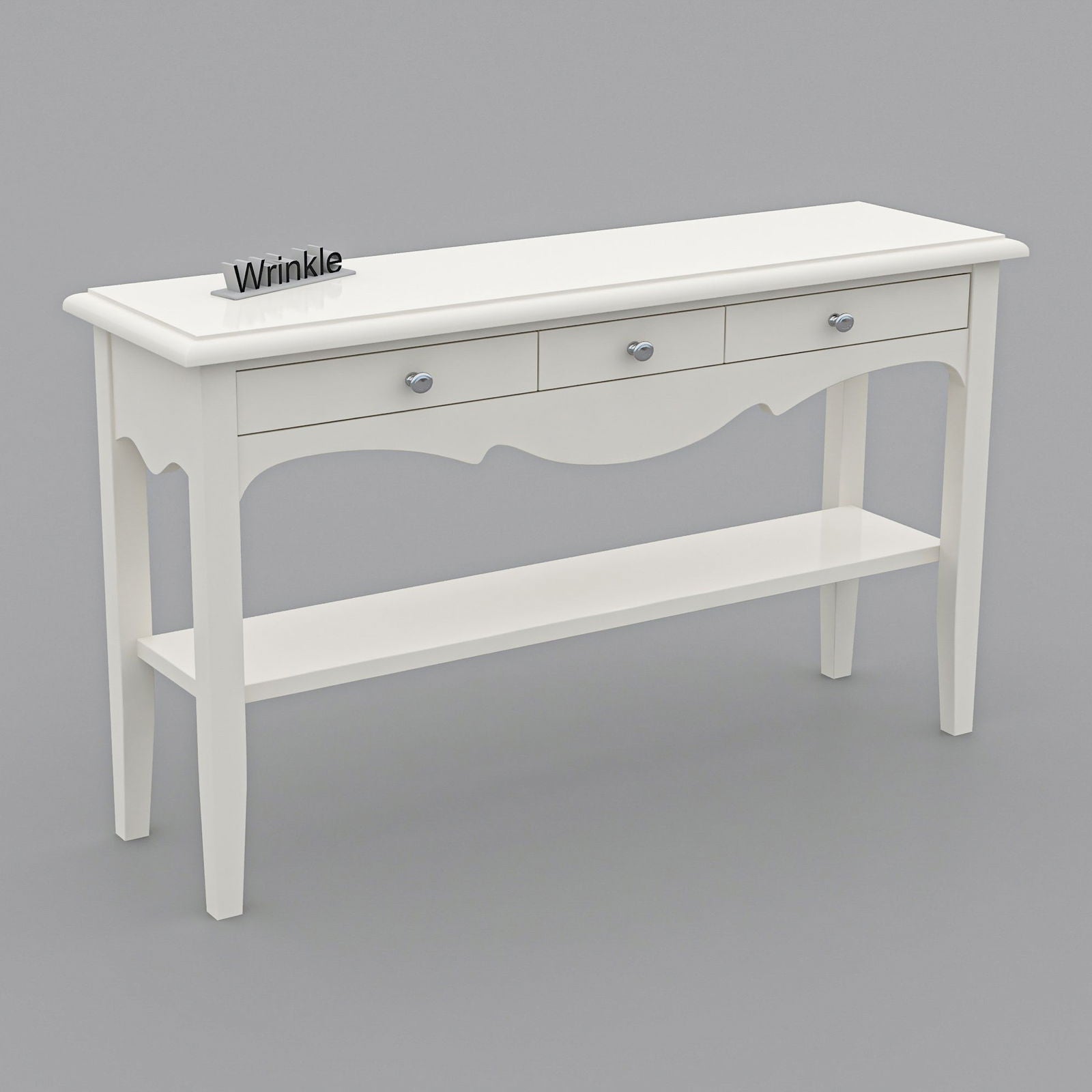 Classic Spanish Console Table In Solid Sheesham wood with glossy  finish - Furnishiaa -  - 