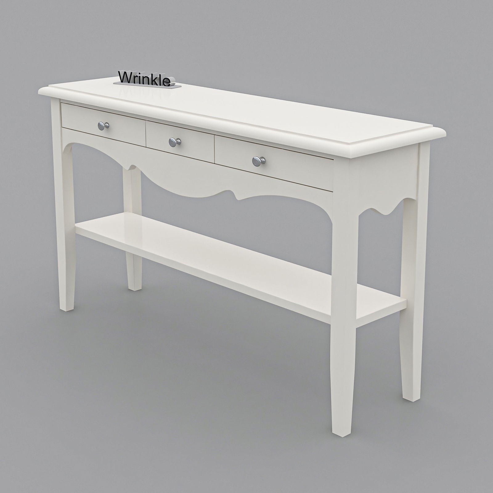 Classic Spanish Console Table In Solid Sheesham wood with glossy  finish - Furnishiaa -  - 
