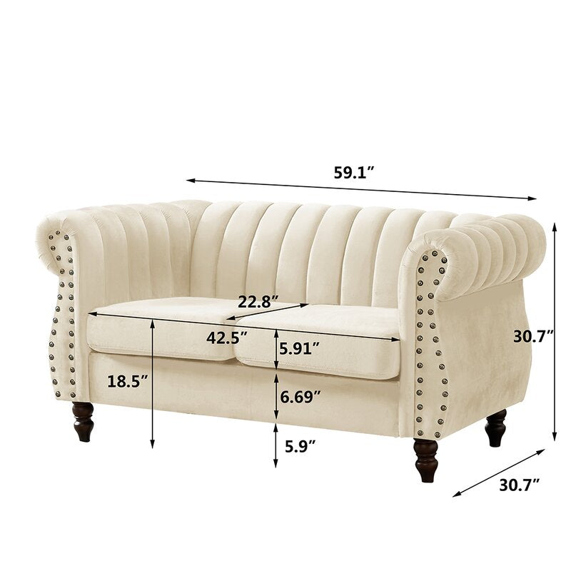 Classic Two Seater Sofa - Furnishiaa -  - 