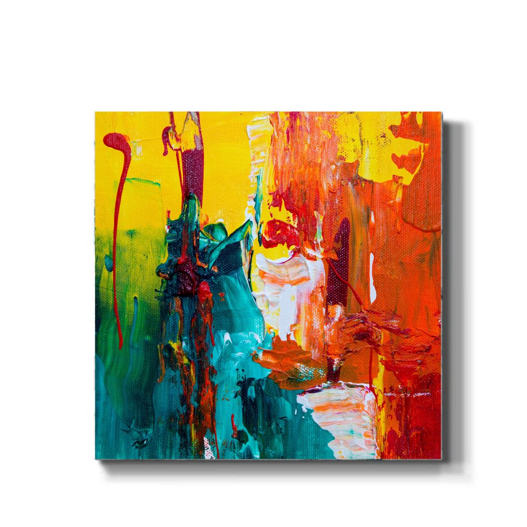 Color Full Wrapped Canvas Wall Painting for Home - Furnishiaa -  - 