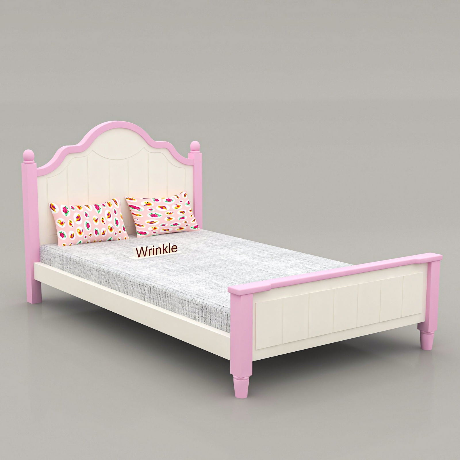 CozyComfort Designer Wooden Bed - Furnishiaa -  - 
