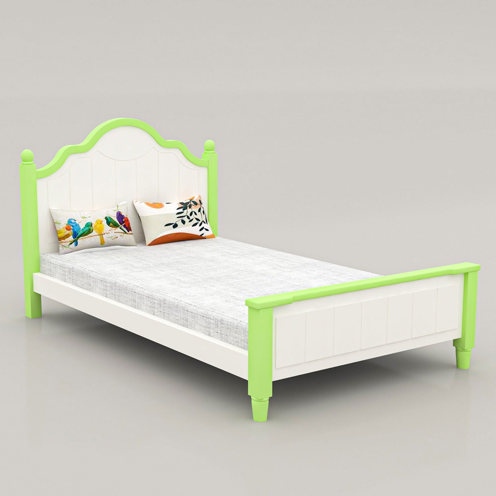 CozyComfort Designer Wooden Bed - Furnishiaa -  - 