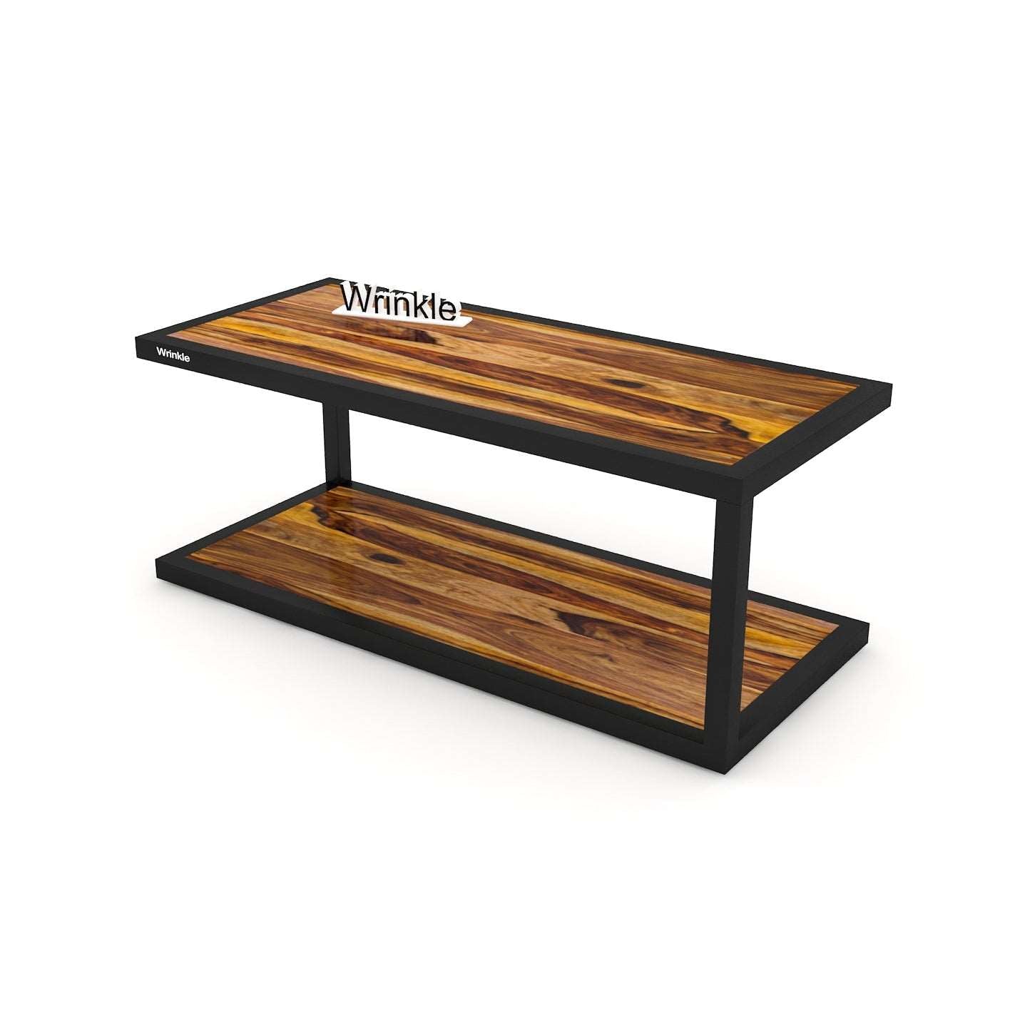 Desire Wood & Metal Coffee Table For Living Room - Furnishiaa -  - 