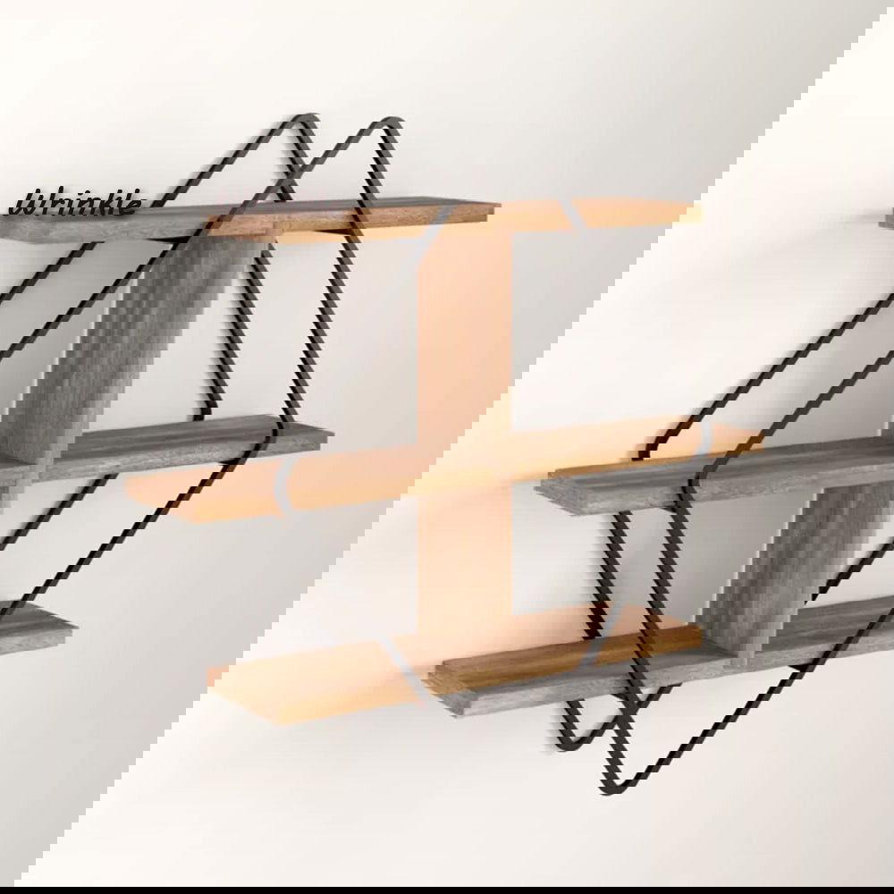 Diamond Solid Sheesham Wood Accent Shelf - Furnishiaa -  - 