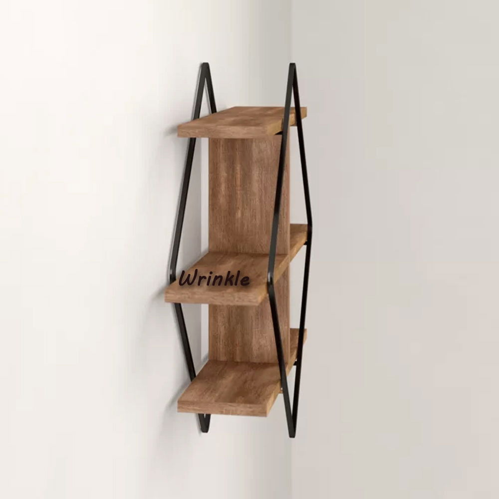 Diamond Solid Sheesham Wood Accent Shelf - Furnishiaa -  - 