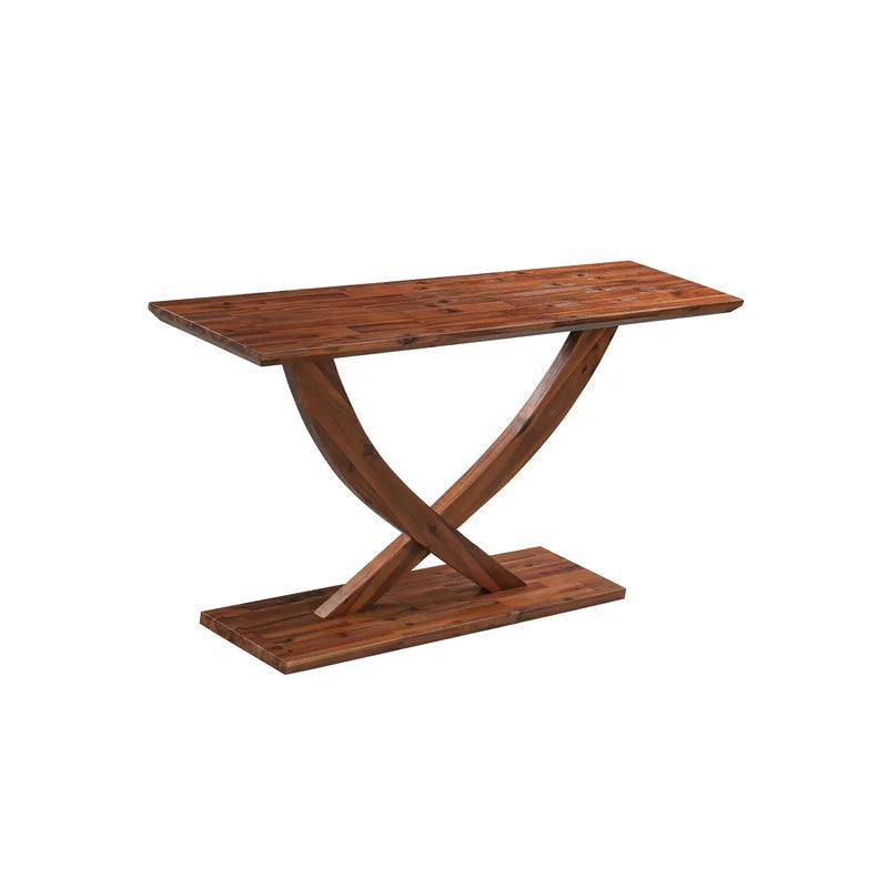 Elegant Solid Sheesham Wood Console Table - Furnishiaa -  - 