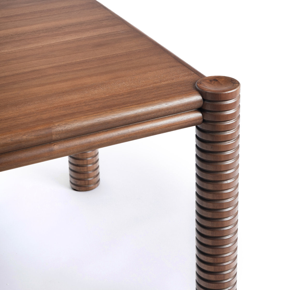 Furnishiaa Modern Solid Wood Dining Table for Kitchen & Dining Room