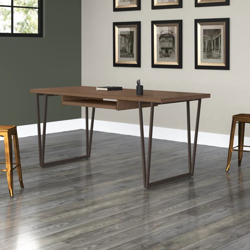 FURNISHIAA Brown Sheesham Wood Study & Computer Table for Home and Office - Furnishiaa -  - 